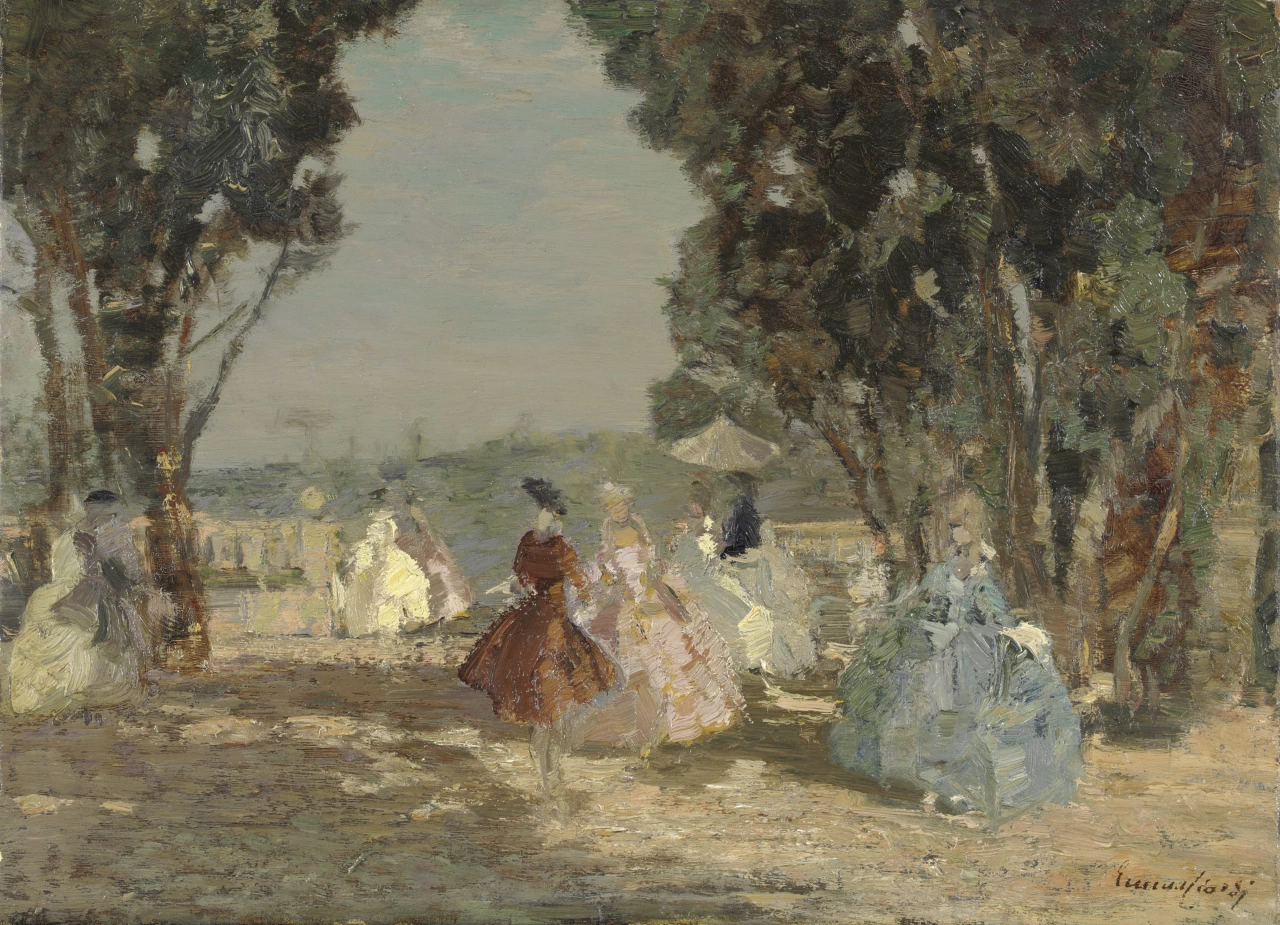 A passeggio nel parco